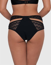 Curvy Kate Hi Voltage Strappy Mini Brief Black