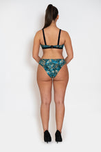 Curvy Kate Swim & Tonic Reversible Dipped Mini Brief Black/Snake