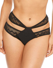 Curvy Kate Hi Voltage Strappy Mini Brief Black