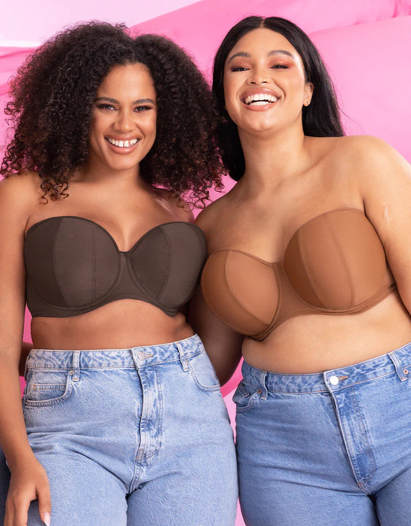 Curvy Kate Luxe Strapless Bra Cocoa – Uplifting, LLC