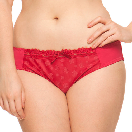 Curvy Kate Daisie Brief Ruby Print