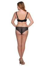 Curvy Kate Ellace Brazilian Brief Black Champagne