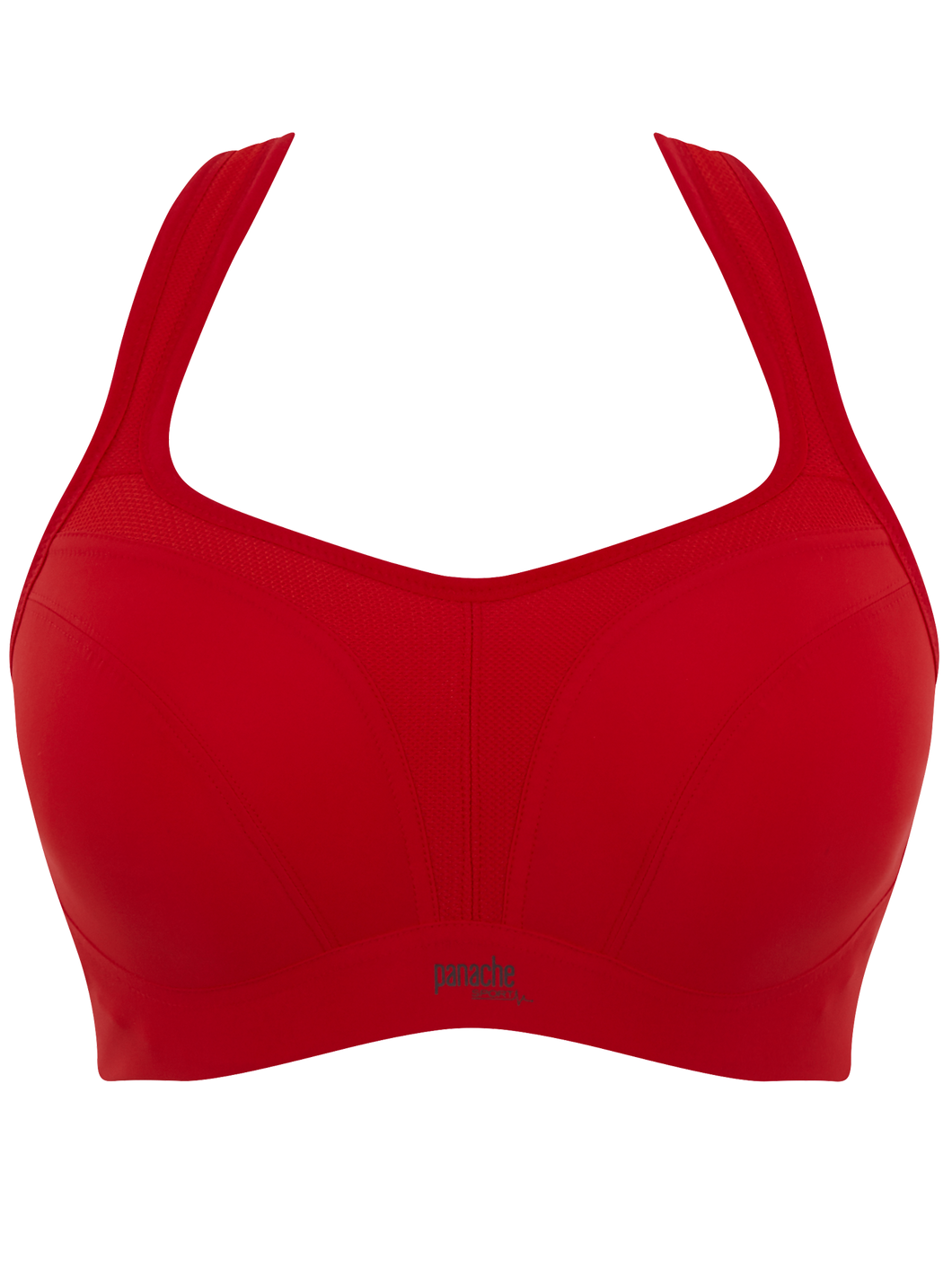 パナシェ Panache Womens High Impact Underwire Sports Bra Fiery Red