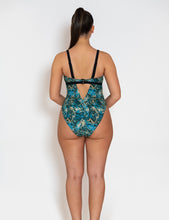 Curvy Kate Swim & Tonic Reversible Non-Wired Swimsuit Black/Snake