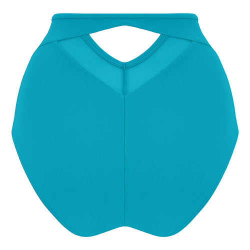 Curvy Kate Sheer Class High Waist Bikini Brief Turquoise