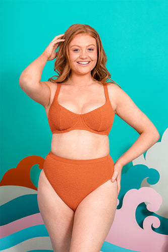 Curvy Kate Holiday Crush Bikini Top Rust