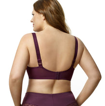 Elila Stretch Lace Underwire Plum