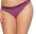 Curvy Kate Gia Thong Boysenberry/Black