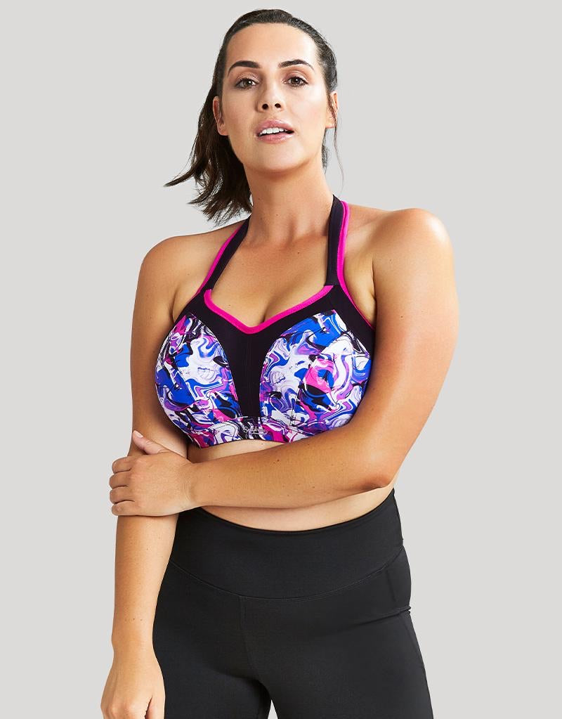 Panache Non Padded Sports Bra Liquid Waves