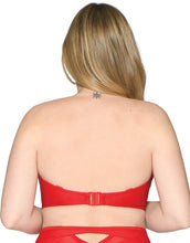 Curvy Kate Sheer Class Plunge Swimsuit Red