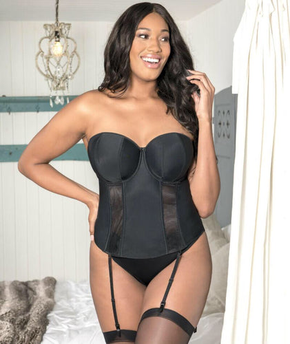 Curvy Kate Luxe Strapless Basque Black
