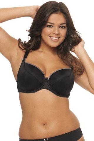 Curvy Kate Womens Daily Boost Balconette Black Bra – Stockpoint Apparel  Outlet