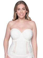 Curvy Kate Luxe Strapless Basque Ivory