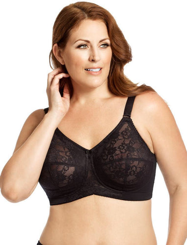 Elila Jacquard Softcup Black – Uplifting, LLC