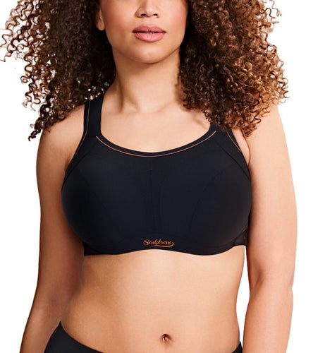 Panache Non Padded Sports Bra Black