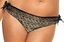 Curvy Kate Lola Thong Black/Almond